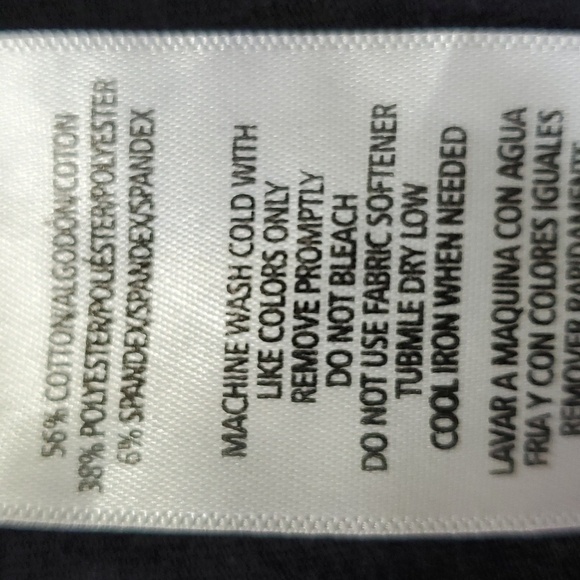 Calvin Klein leggings black size large. Boot cut. Great for gym, Activewear. - Picture 7 of 7